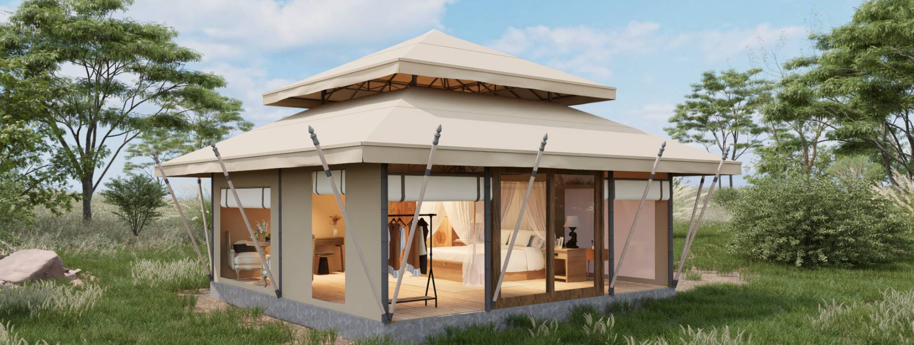 房山区户外野奢帐篷